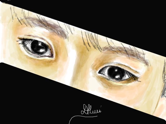 Asian eyes