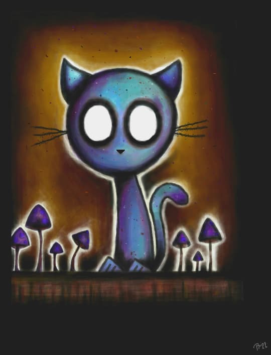 Soft kitty, warm kitty, little ball of fur. Happy kitty, sleepy kitty, pur pur..:3