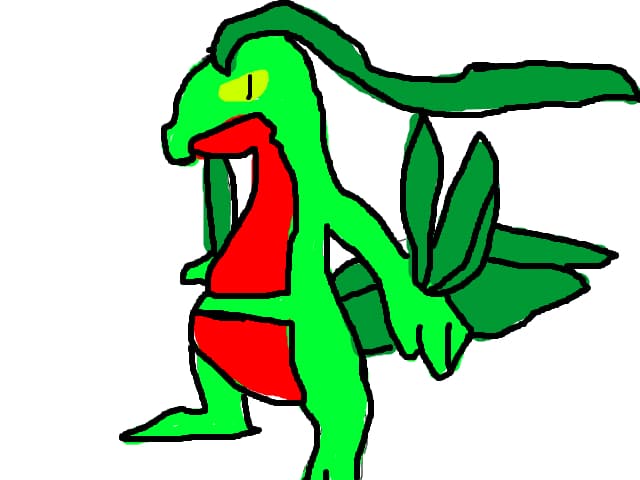 grovyle,evolutia lui treecko