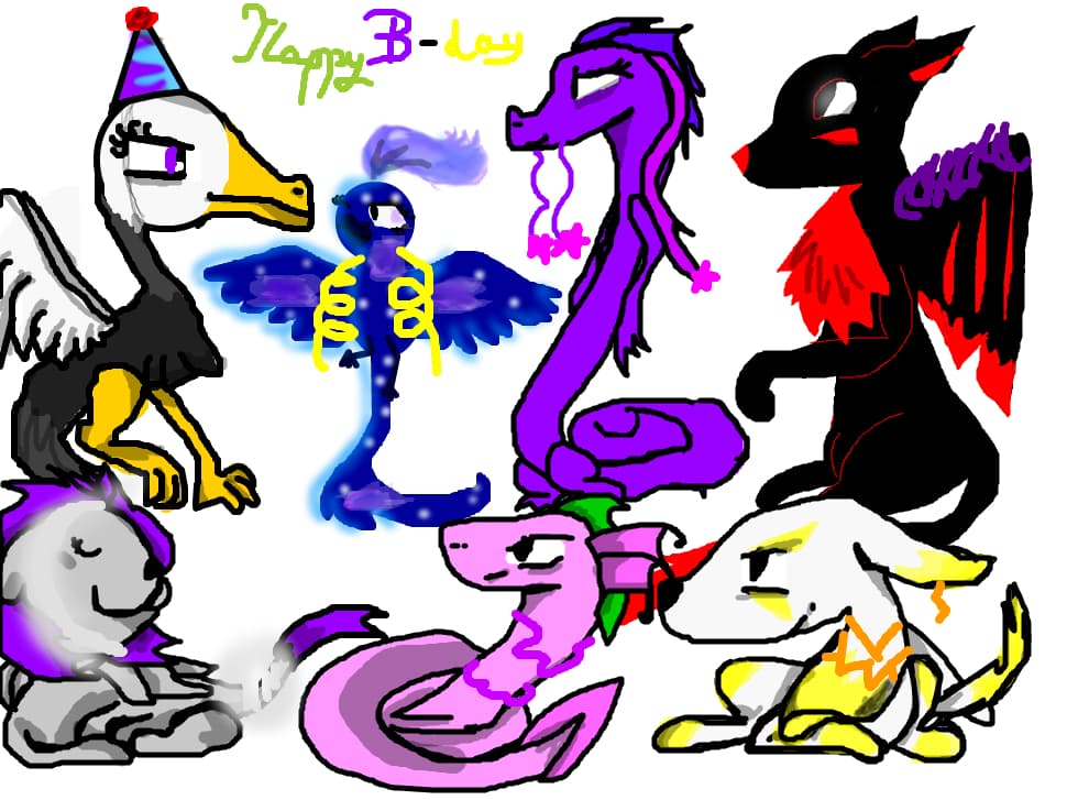 (Cam tarziu pentru desen) Happy Birth Day, Drago-Byrd!!!