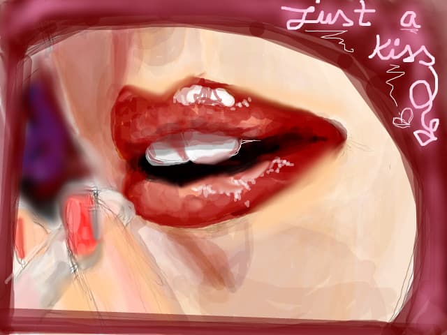 Just a kiss