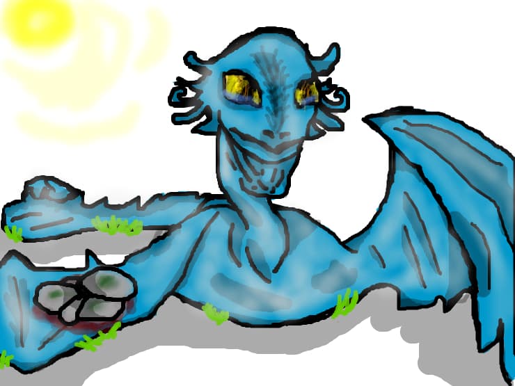 Dragonii, aparatorii insulei-Oparitaorul Clocotici