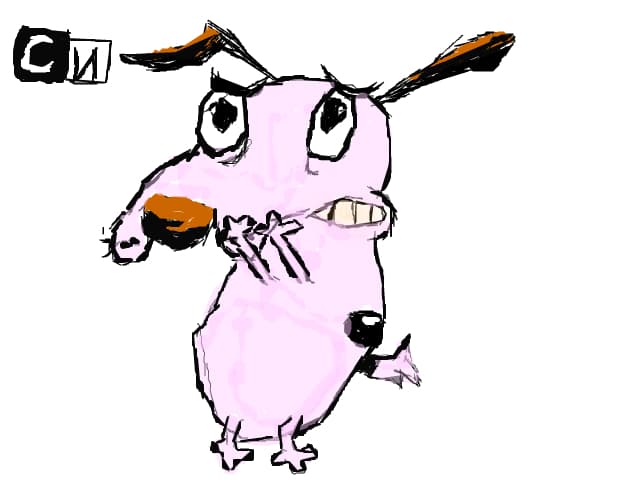 Catelul fricos
