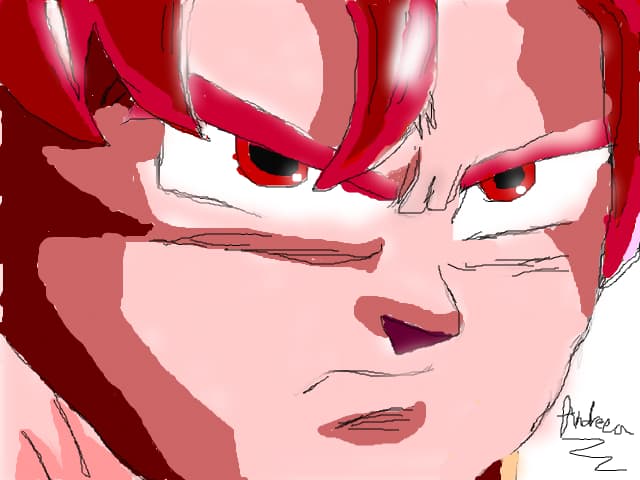 Goku SSJ GOD