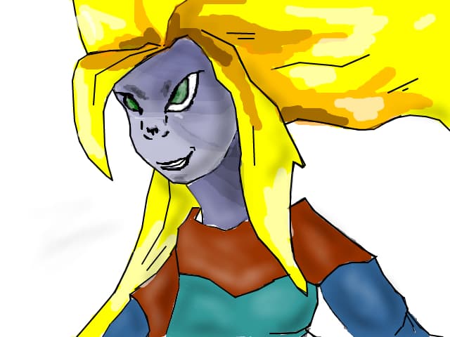 Saiyan Alien