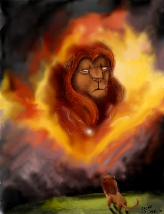 ``The great Kings of the past look down on us from those stars.``