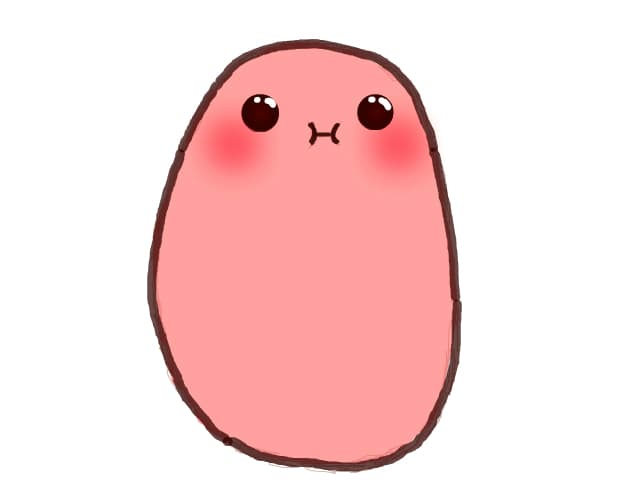 Kawaii potato