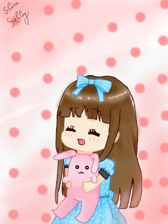 anime girl&amp;usagi