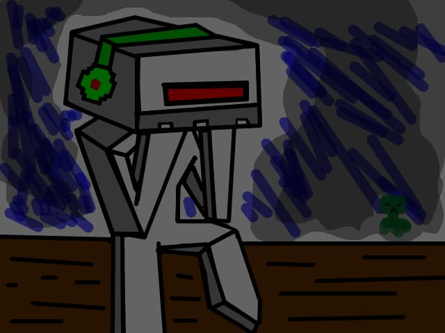 I wait to a creeper kill me.