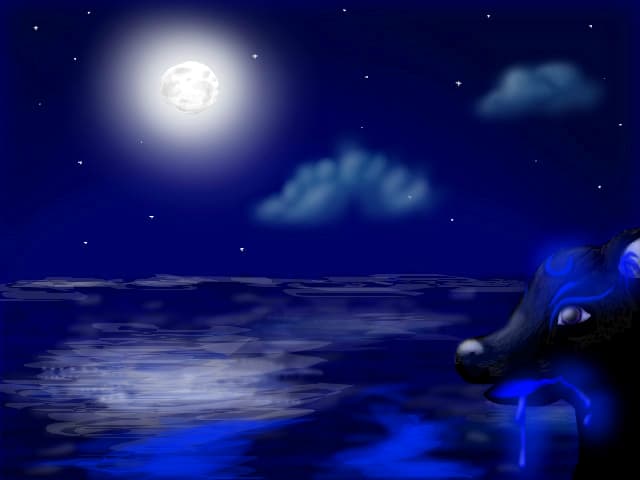 The night of a radioactive wolf