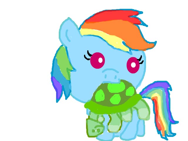 baby rainbow dash