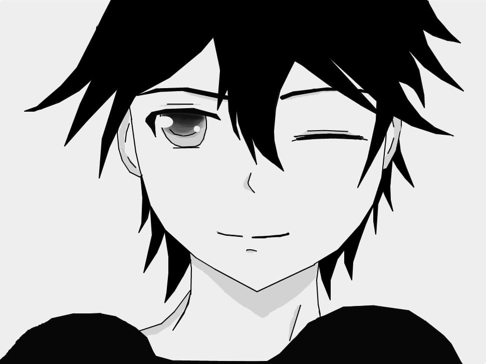 anime boy :}