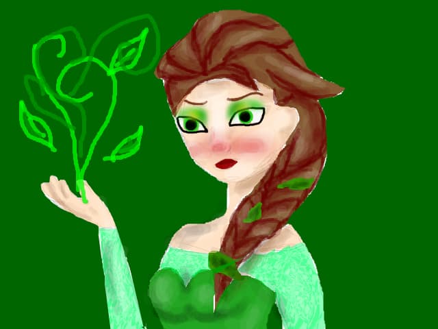 elsa cu puteri de natura :D