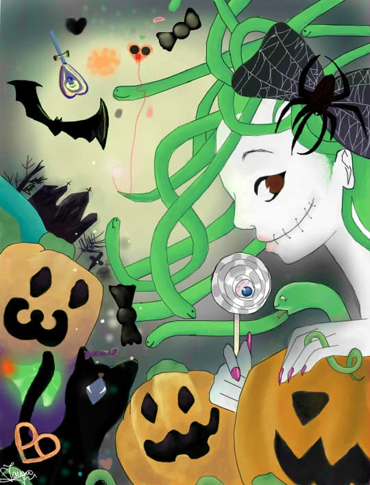 Ca tot vine Halloween-ul :D
