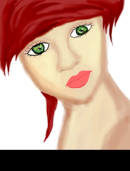 red hair