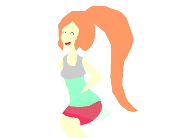 A girl