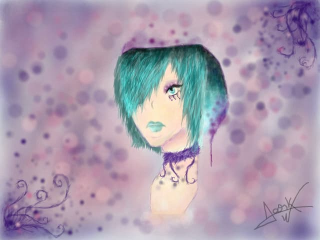 Let\'s add just a little bit color....of sadness