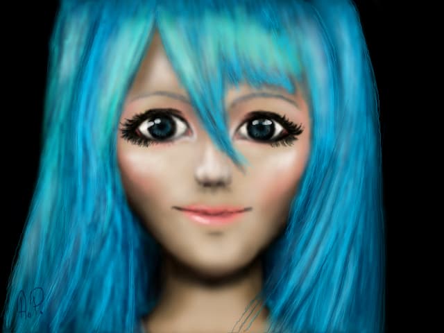 Blue