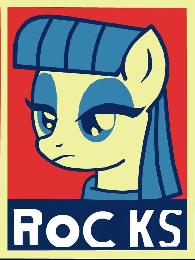 Maud Pie rocks XD