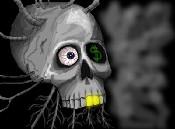 Money Skull