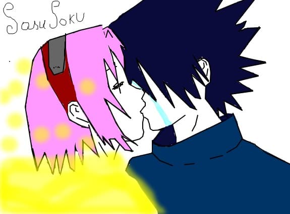 SasuSaku kiss