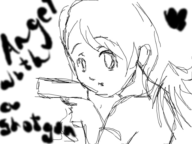 Angel with a shotgun <3