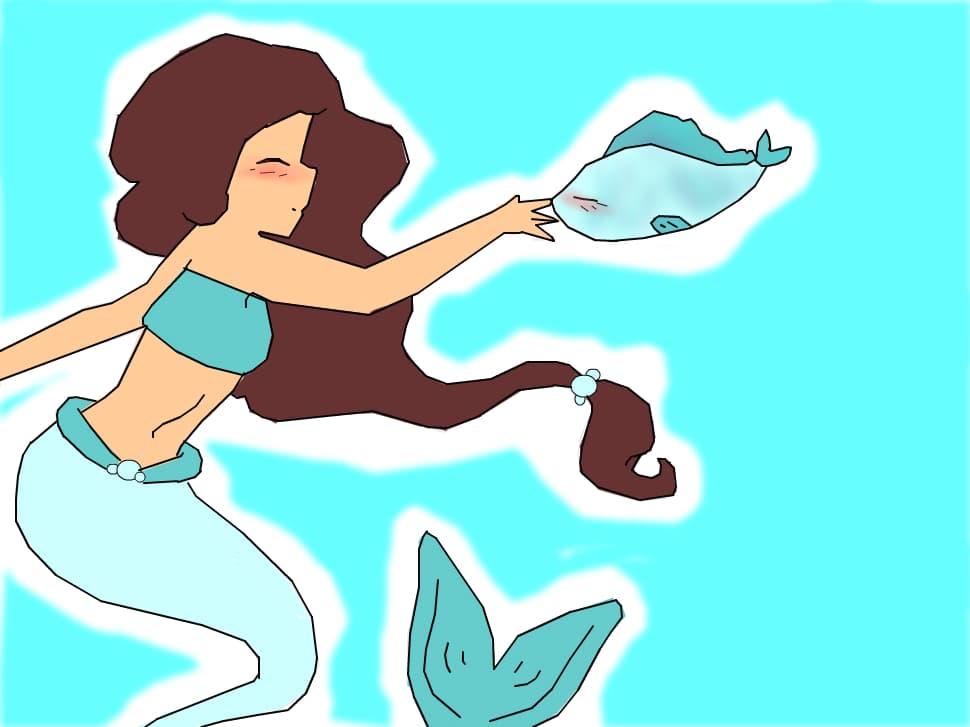Me as a mermaid