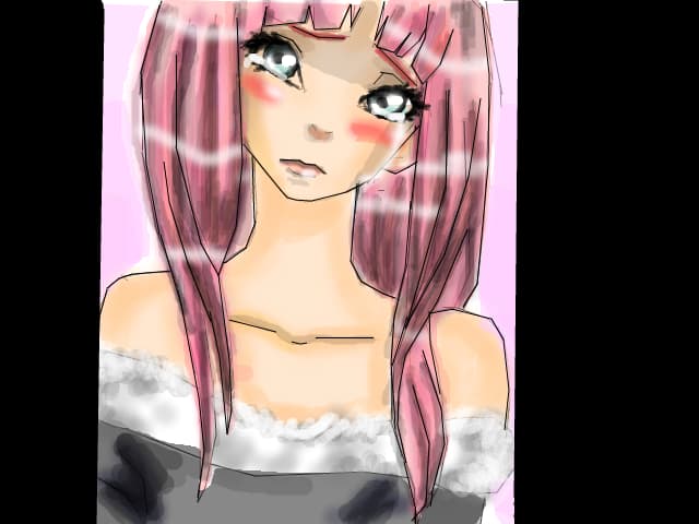 pink hair