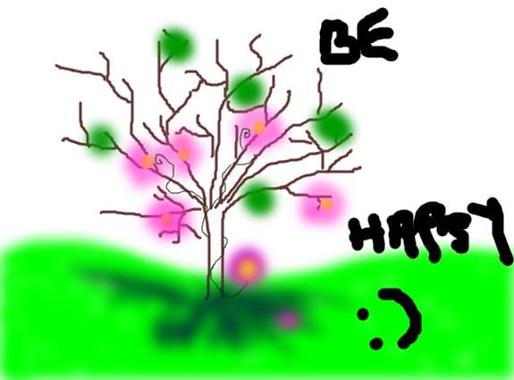 Be happy and like this