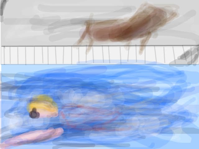 La piscina