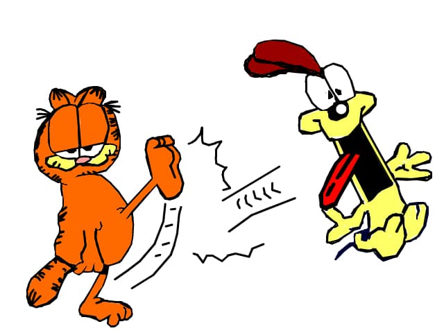 Garfield si Odie