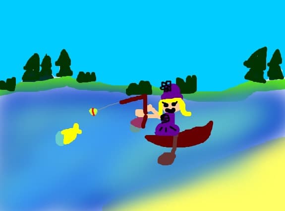 un lac racoritor