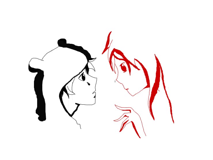 Finn and Queen Flame