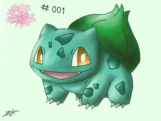 #001 - Bulbasaur