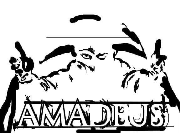 Poster AMADEUS (1984) - film