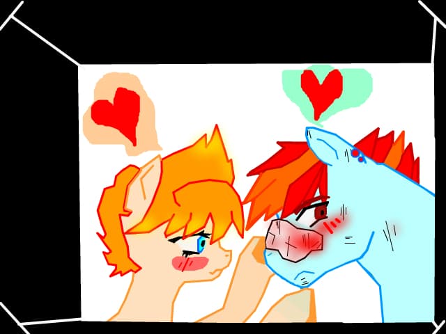Pony in love