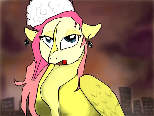 Fluttershy a imbratanit 19 august 2015