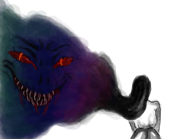 Maybe i\'m evil inside, maybe not...
