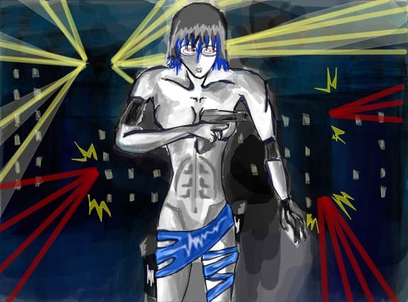 cyborg girl