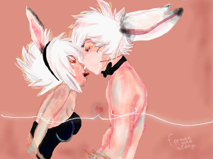 riven+her unknown crush :v