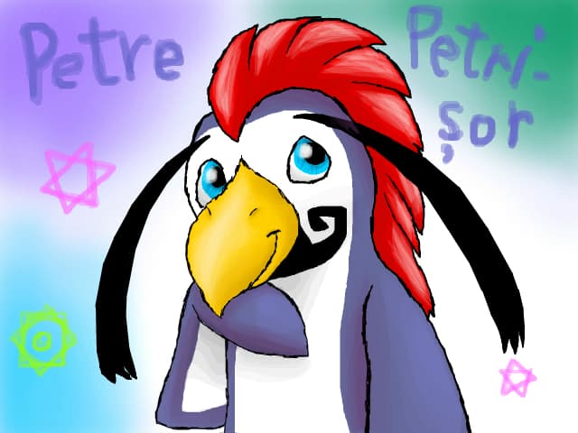 Pinguinul Petre/Petrisor (as pune si diacritice, dar desigur nu merg pe acest site)