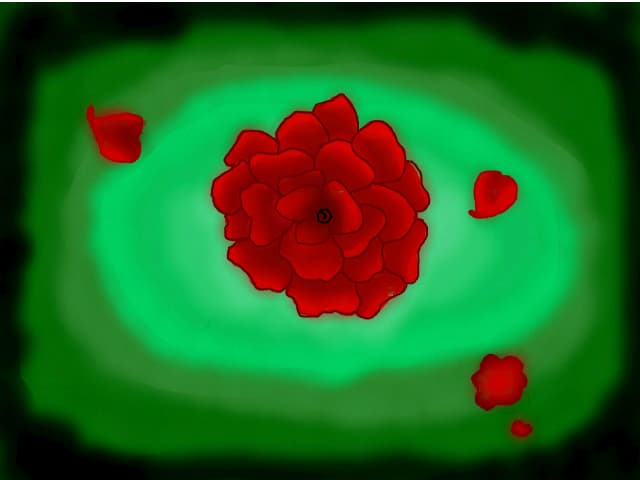 rose... bloody rose...