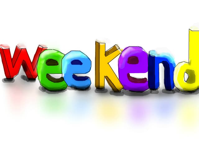 Weekend placut !