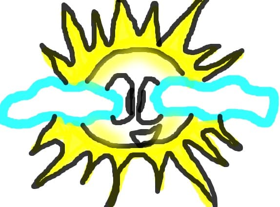 have a sunny day