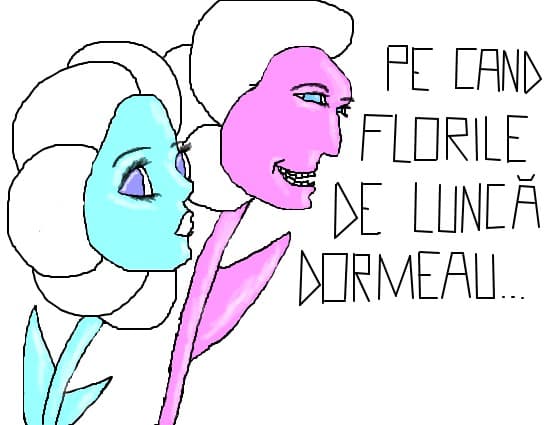 pe cand florile de lunca dormeau