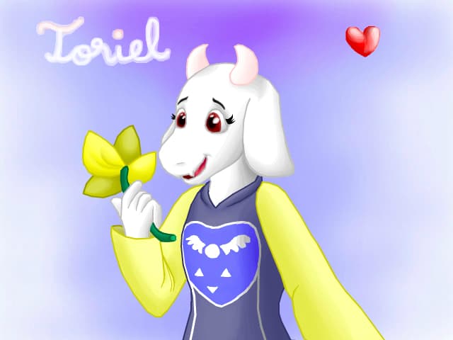 Toriel caprita. Sau mama capra/ goat mother