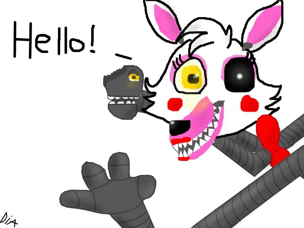 Mangle / Toy Foxy - Fnaf 2