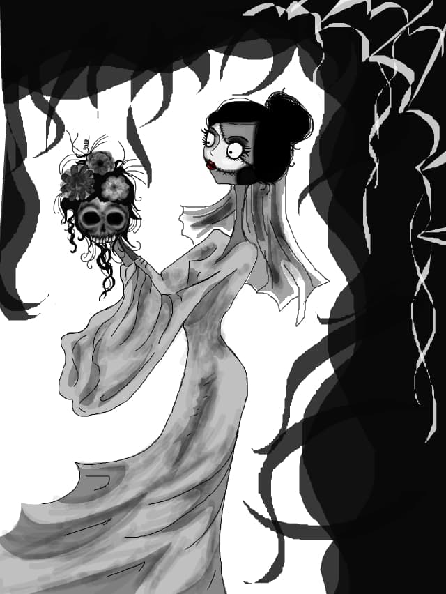 cute dead lady