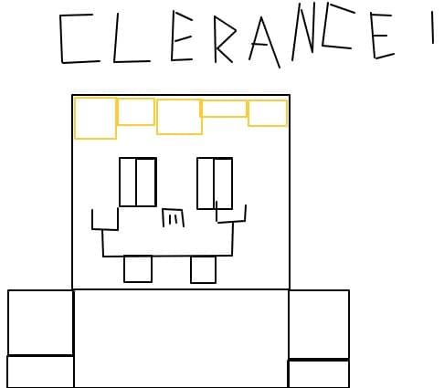 clerance in minecraft :D