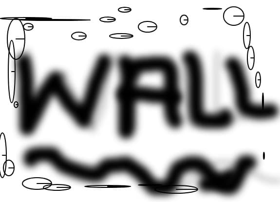 :) wall